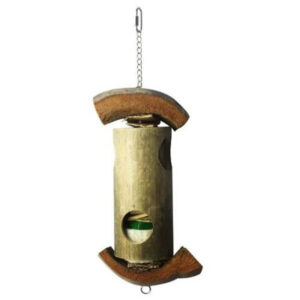 Coconut Bamboo Holes Bird Parrot Toy