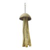 Coconut Jellyfish Natural Bird Toy