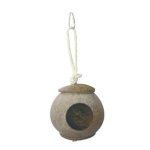 Coconut Single Bird Parrot Toy