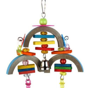 Dummy and Bell Bird Parrot Toy