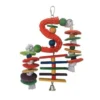 Figure S Wood Rope Bird Parrot Toy