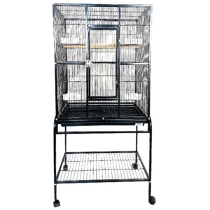 Deluxe Bird Parrot Flight Cage with Stand Medium