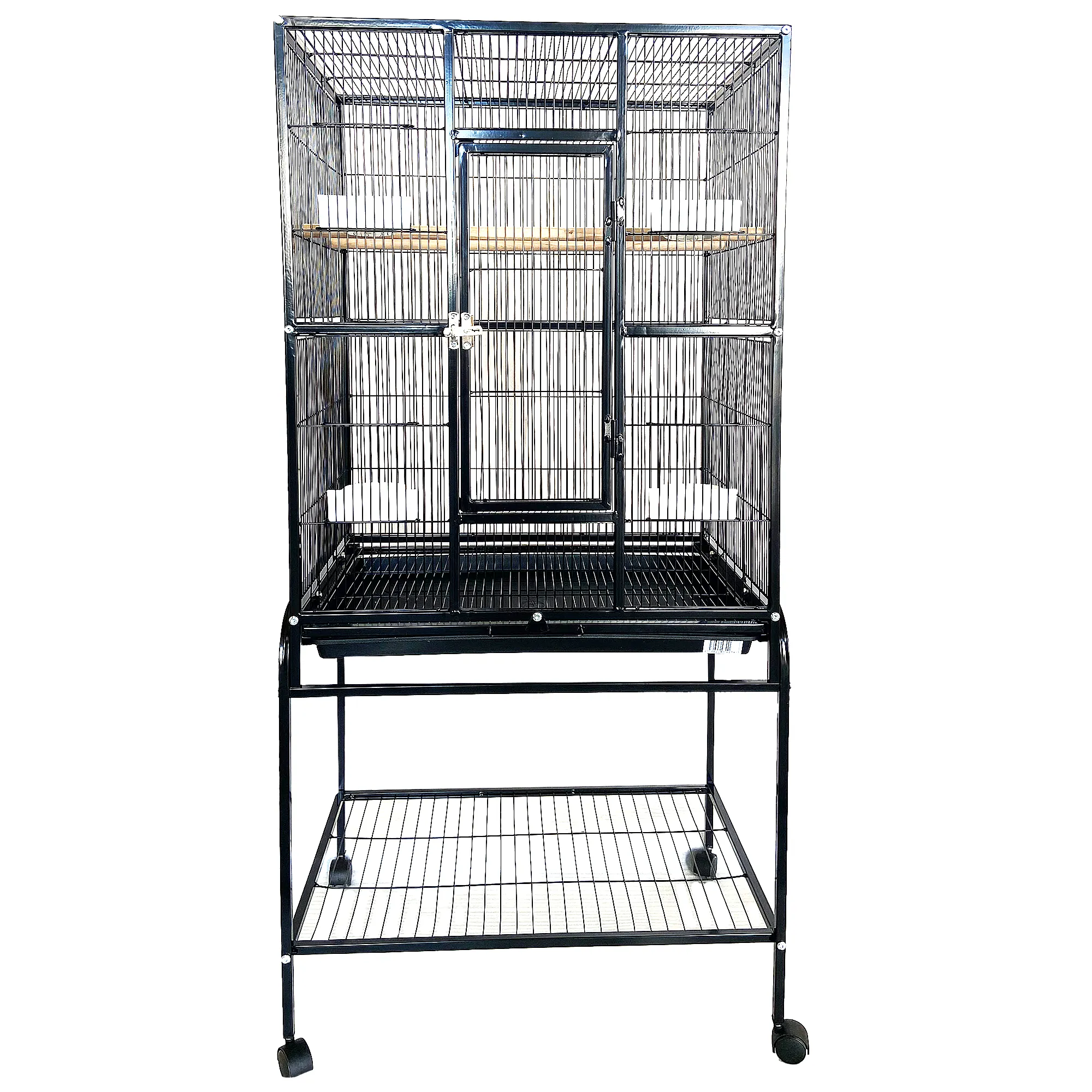 Deluxe Bird Parrot Flight Cage with Stand Medium