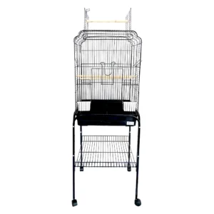 Open Top Bird Parrot Cage With Stand Maxi