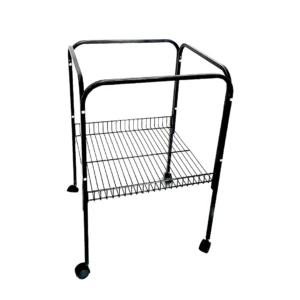 Open top bird cage with stand maxi