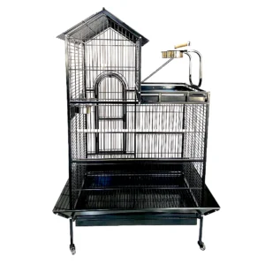 Parrot Peak Roof Playground Bird Cage XL