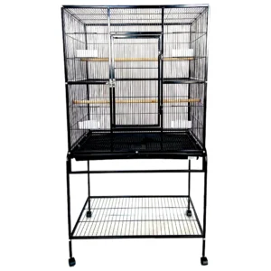 Deluxe Bird Parrot Flight Cage with Stand Large