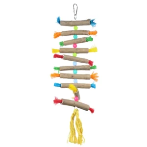 Wooden Straws Bird Toy