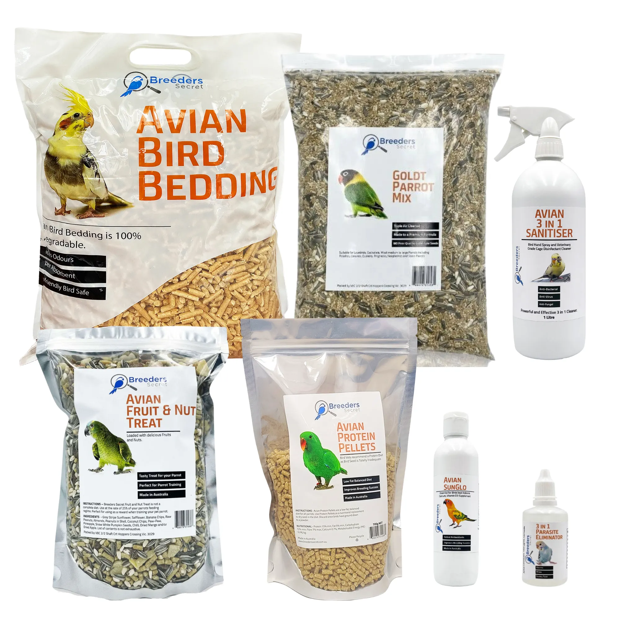 Large Parrot Essentials Pack