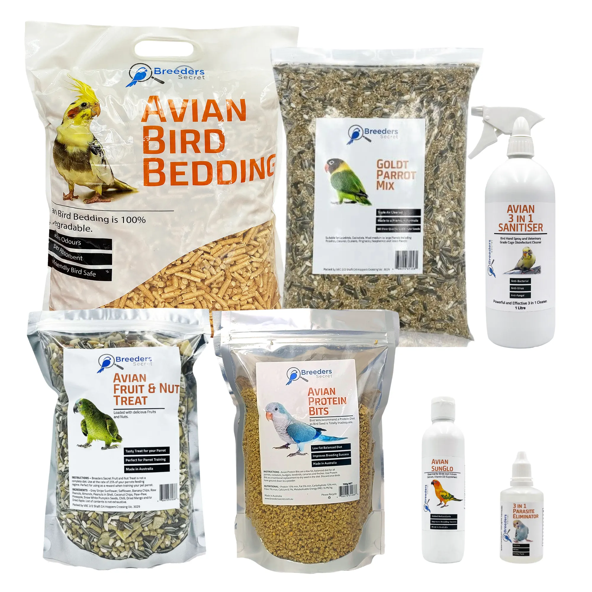 Small Parrot Essentials Pack