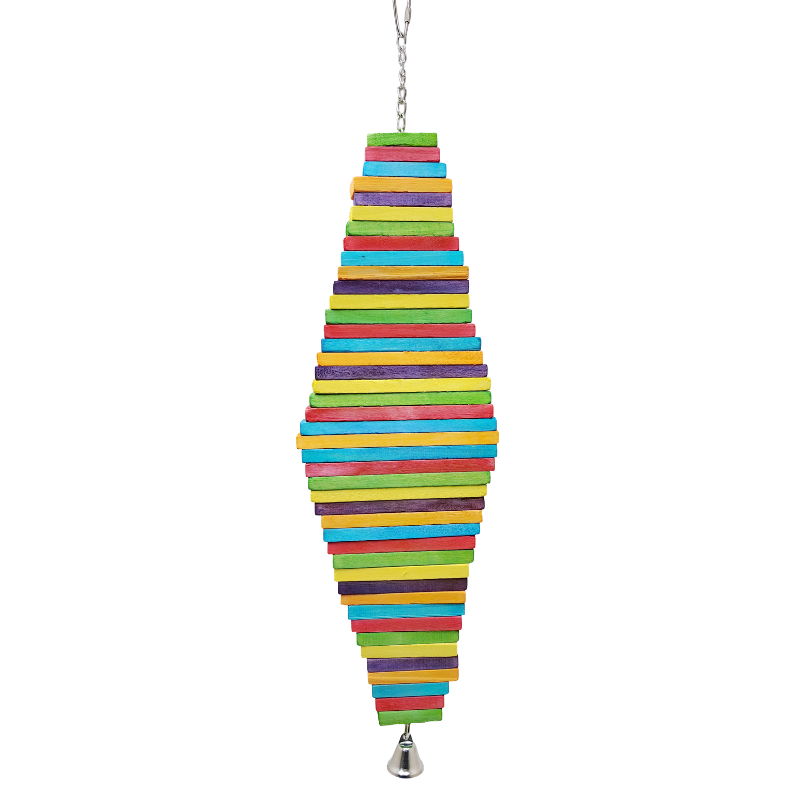 Rainbow Block Spiral