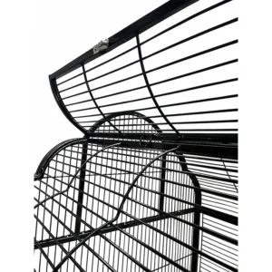 Scalloped Open Top Parrot Cage